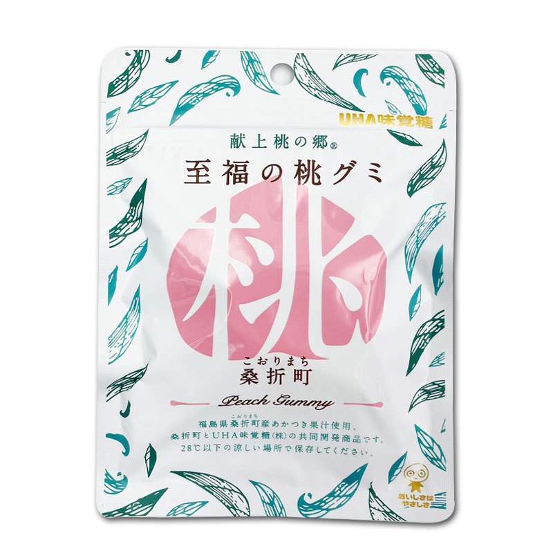 味覺糖 桑折町水蜜桃軟糖 36g【零食圈】至福的水蜜桃糖 日本軟糖 糖果