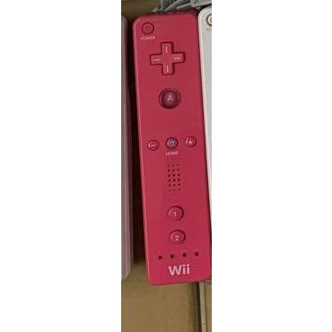 正版 任天堂Wii 粉紅色搖桿 單手把 正常品 無感應器