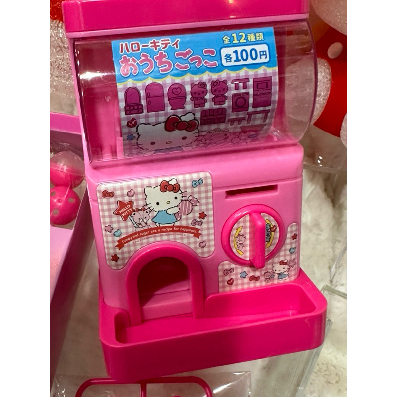 日本進口Hello Kitty全新迷你扭蛋機