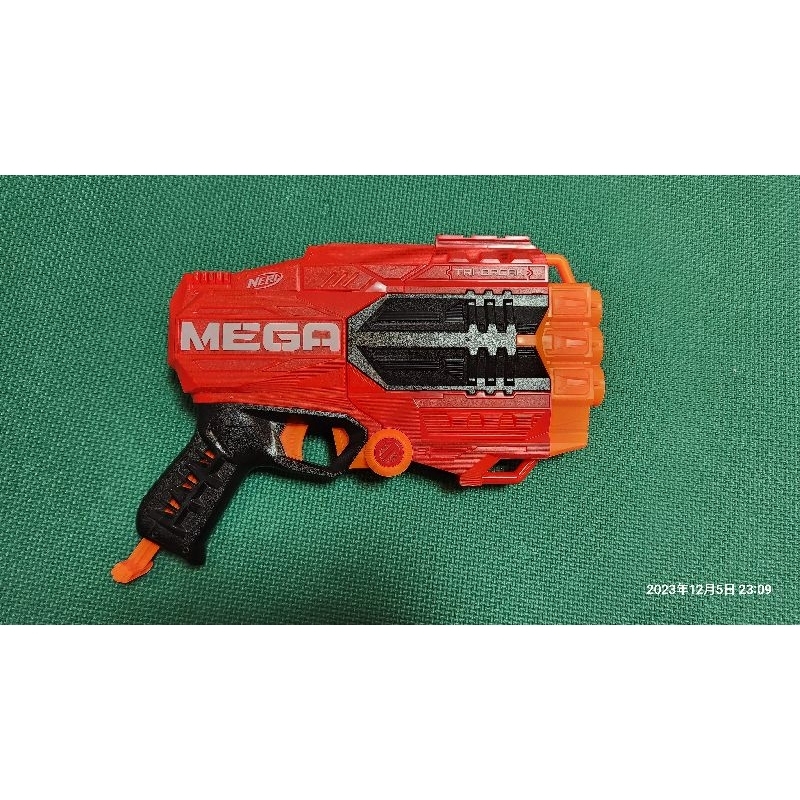 二手 nerf Mega 巨彈三發手槍