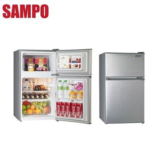 92公升 雙門 冰箱 SAMPO聲寶 SR-C09G 定頻 雙門 一級 能效冰箱 可補助500+3000