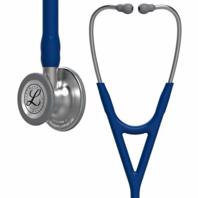 3M Littmann® 心臟科第四代聽診器 6154, 海軍藍色 成人幼兒雙面聽診器