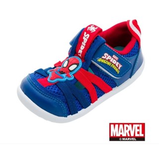 【Marvel 漫威】蜘.蛛人SPIDEY MNKT35666/後 臺灣製造魔鬼氈 輕量透氣 抗菌防臭 男童休閒護趾涼鞋