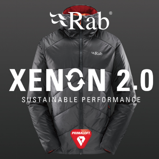 [全新正品] Rab Xenon 2.0 Jacket 輕量保暖 防風化纖連帽外套(S)