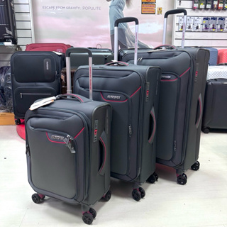 AMERICAN TOURISTER 美國旅行者 APPLITE 4 ECO 布箱QJ6 系列 灰色 可擴充行李箱小中大