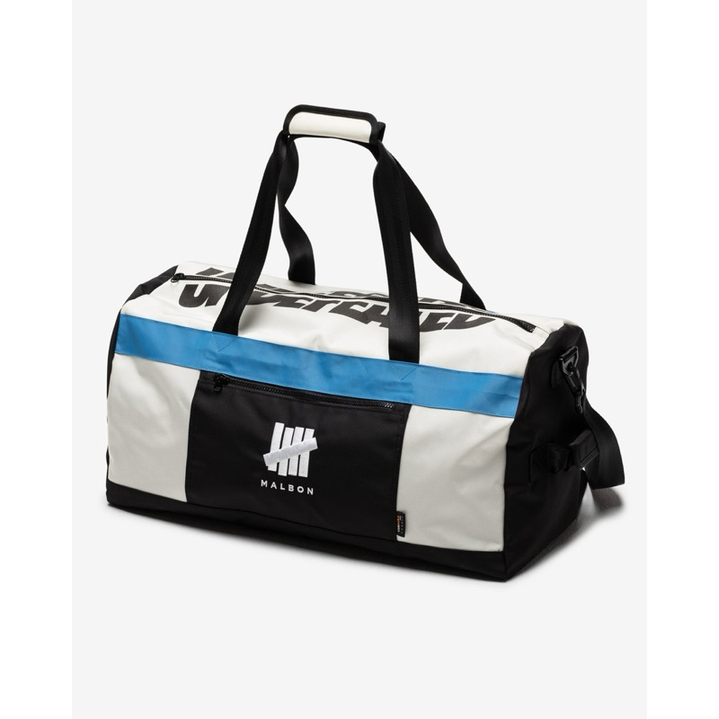 UNDEFEATED X MALBON DUFFLE BAG 旅行袋 藍白 行李袋 背包 收納袋 外出袋 旅行包
