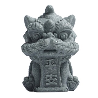 已過爐 大甲鎮瀾宮 平安 日進鬥金 石獅子 吉祥瑞物 鎮宅擺件 擋煞 書桌藝品 居家擺件 書桌藝品