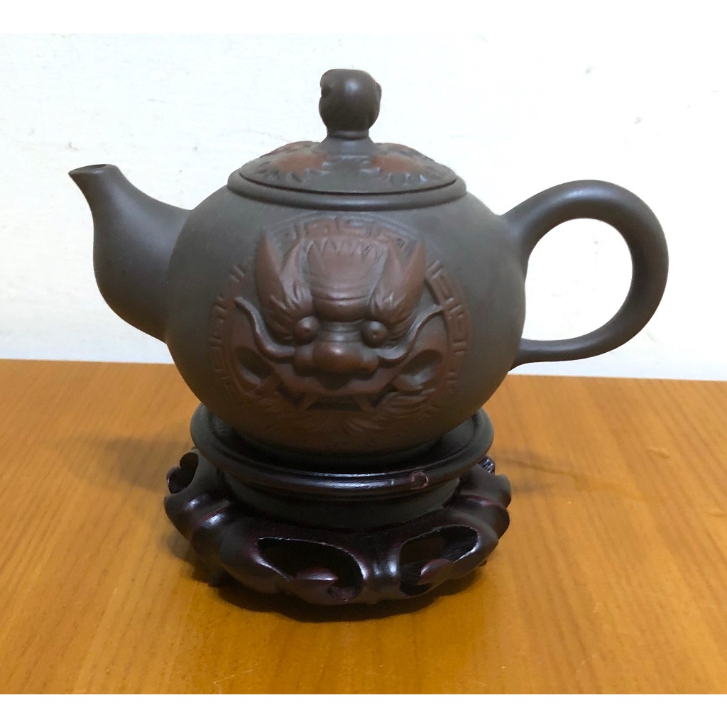 善奇窯 高級茶壼 雙獅壺 茶藝 茶道 共1只