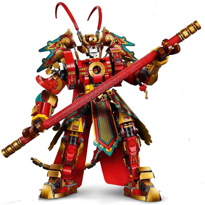 二手🎄拆售 LEGO 80012 monkey king warrior mech/無人偶