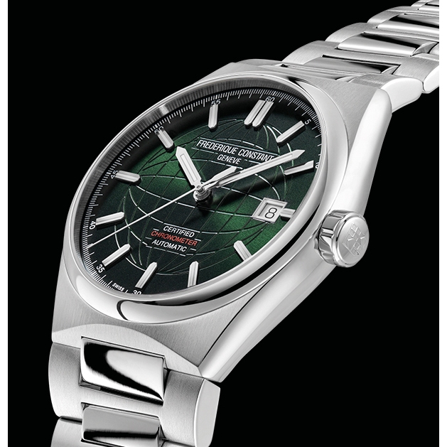 ２４期分期【高雄時光鐘錶】CONSTANT 康斯登 FC-303G3NH6B 綠面 天文台認證 自動機械腕錶