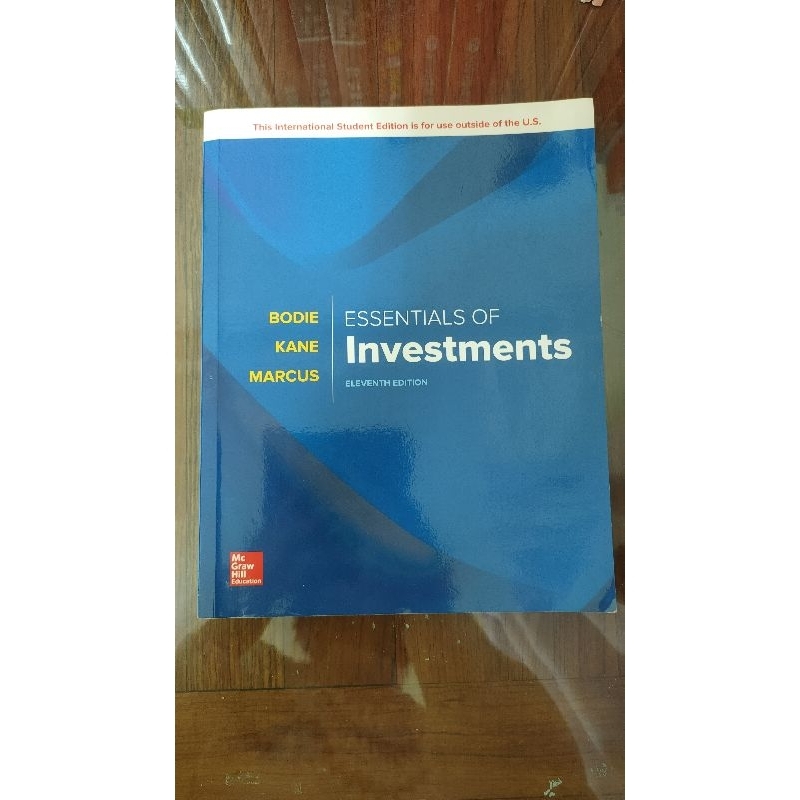 Essentials of Investments 11th edition | 投資學原文書