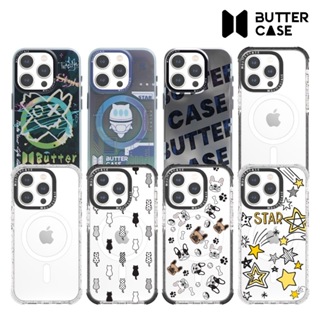 【Buttercase】 iPhone 15 Pro/Max 磁吸防摔手機殼｜白邊 黑邊 貓星人 汪星人 航太 塗鴉