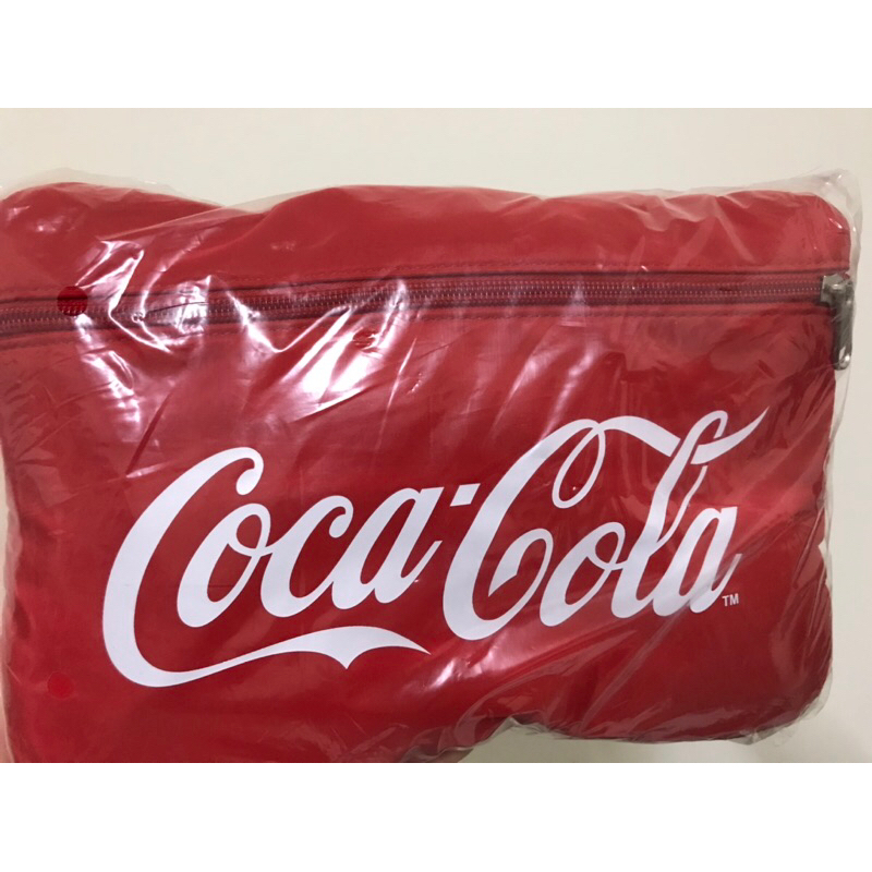 全新 Coca Cola 可口可樂紅運萬用袋 經典紅 旅行包 收納袋 行李袋
