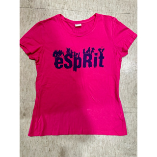 [二手衣] ESPRIT桃紅色T-shirt