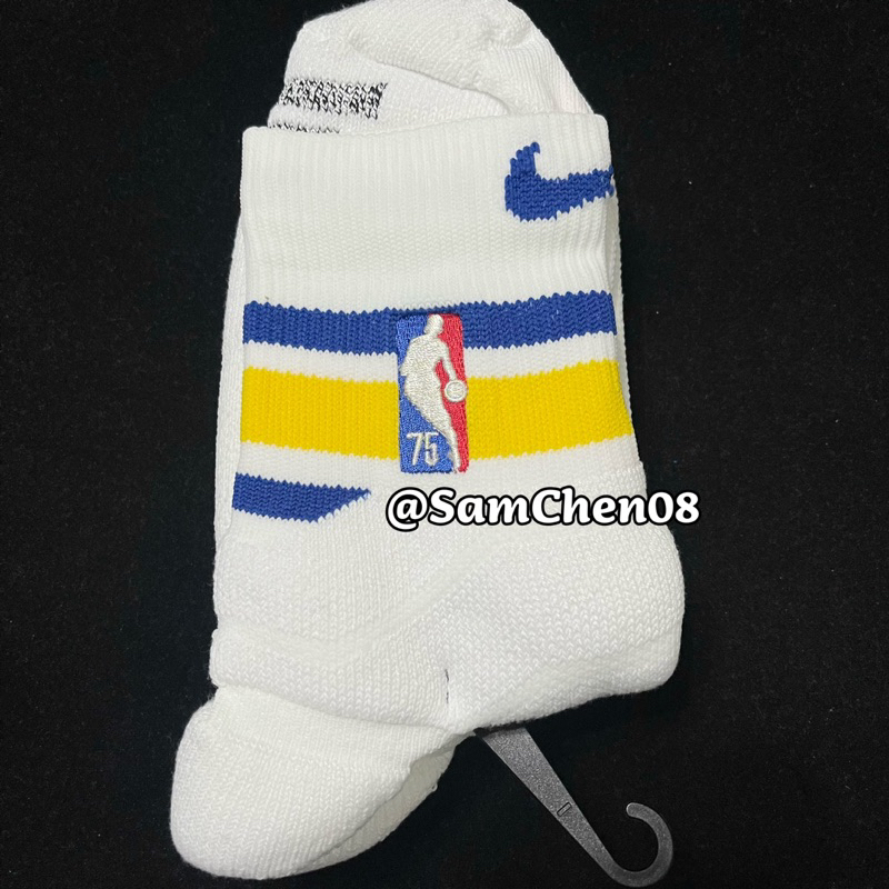 Nike NBA Elite Power Grip 75週年 勇士 復古 球員版 菁英襪 籃球襪 Quick Curry