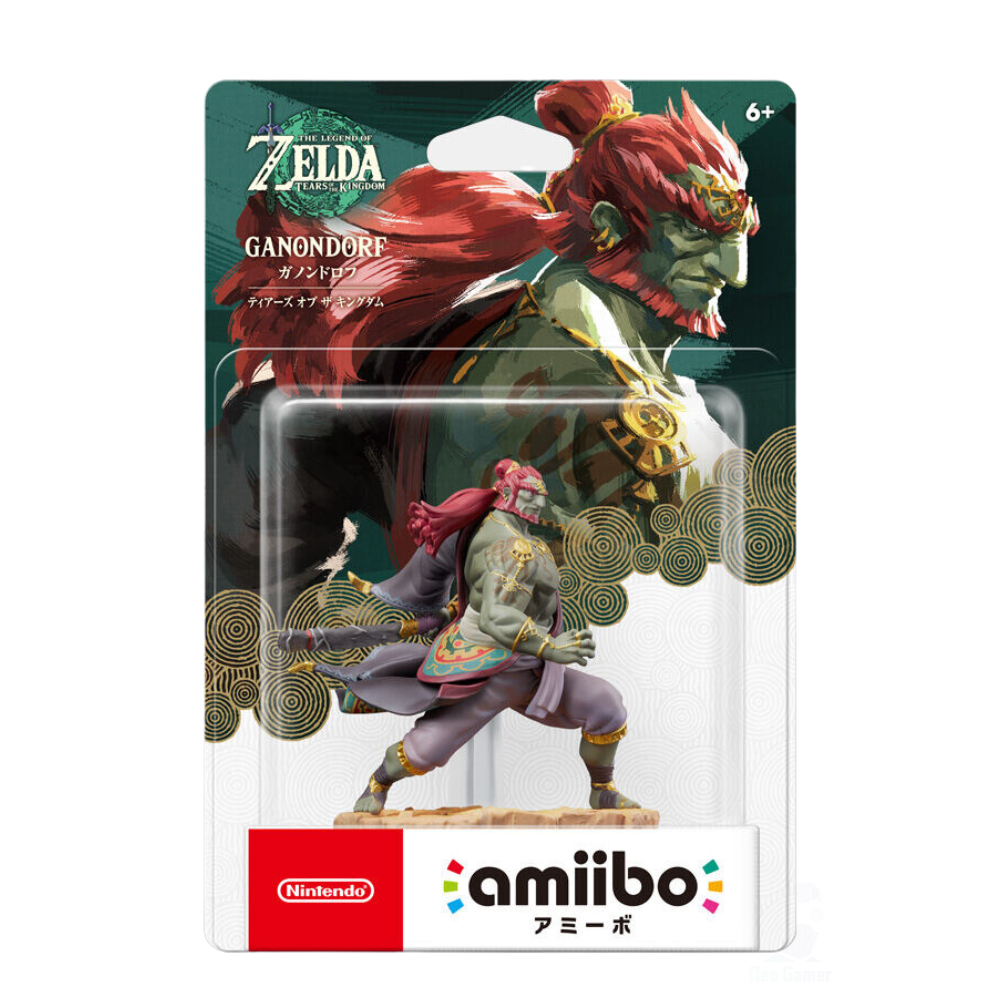 Switch 薩爾達傳說系列 近距離無線連線 NFC 連動人偶玩具 amiibo 加儂多夫 王國之淚【魔力電玩】