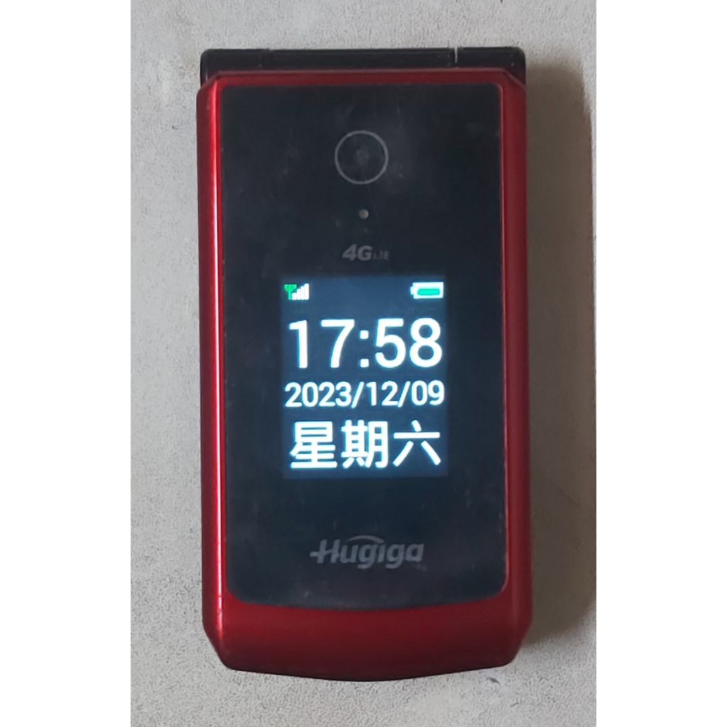 HUGIGA L66 4G 折疊式手機 大按鍵 大音量 長輩機 T33 L66 L68 電池通用 (第2隻)
