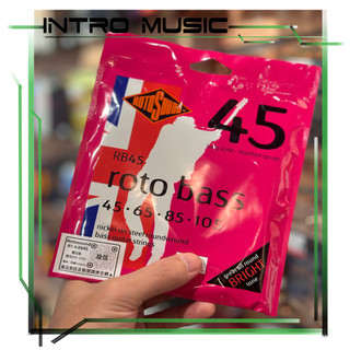 INTRO MUSIC || ROTO SOUND roto bass RB45 鎳纏繞 45-105 Bass套弦