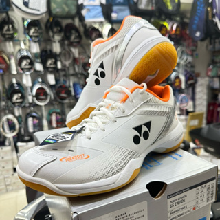 YONEX SHB-65WEX 65Z WIDE 白橘 頂級款 羽球鞋 訂價$4500