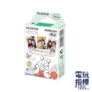 【電玩指標】十倍蝦幣 富士 FUJIFILM 拍立得 底片 instax mini 小熊維尼 WINNIE 圖樣 底片