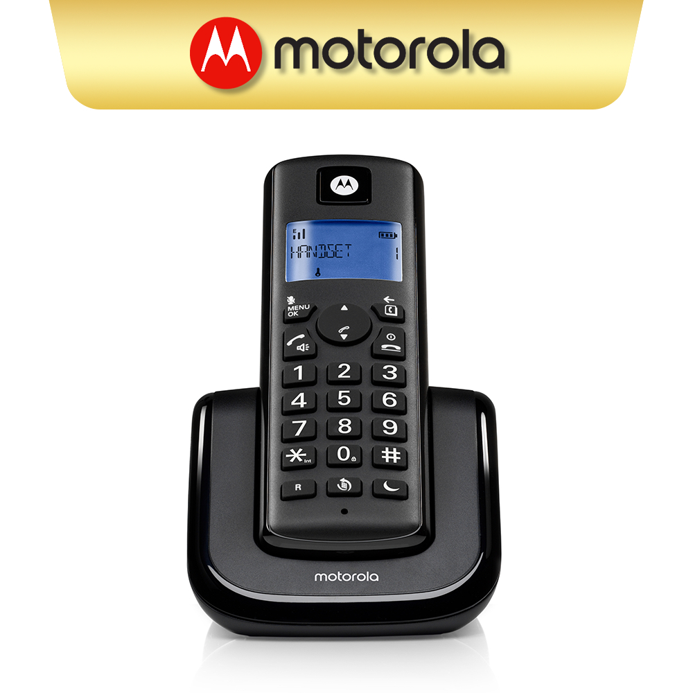 【Motorola】 大音量DECT無線單機 子機 母機 T201+ T202+  無線電話 老人 音量大電話