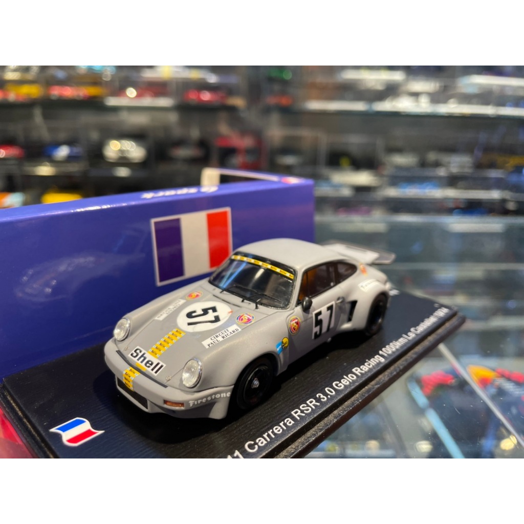 吉華@ 1/43 Spark SF192 PORSCHE 911 CARRERA RSR 3.0 GELO RACING