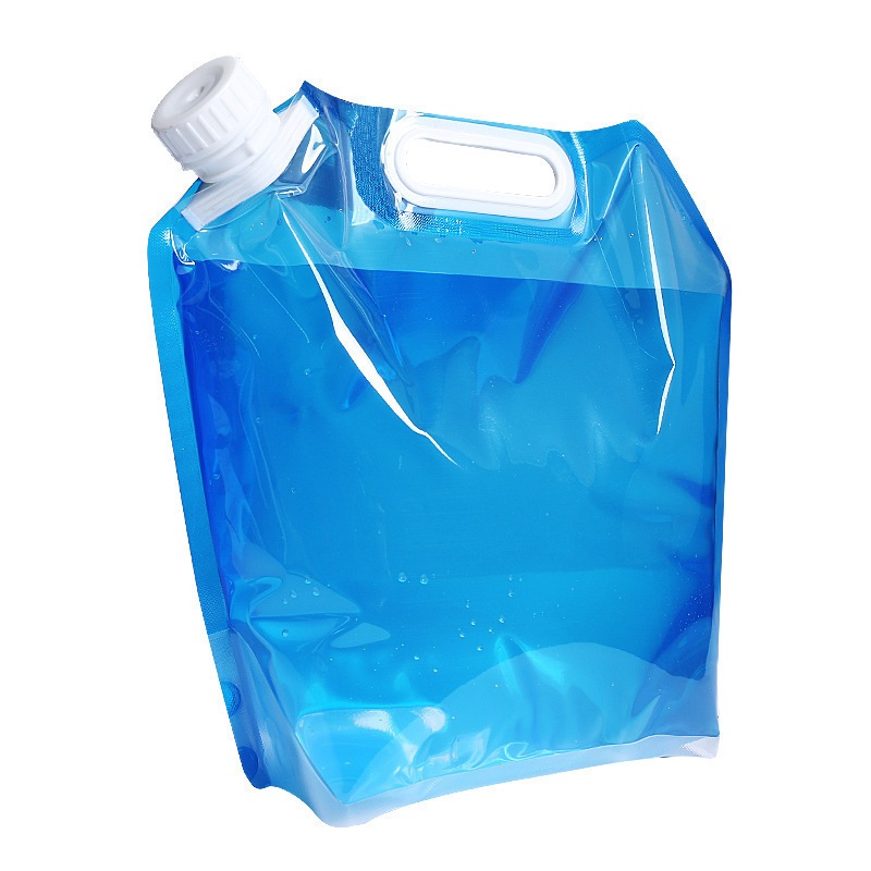 便攜式 10L摺疊式水袋蓄水袋  折疊水袋 儲水桶 折疊水桶 水龍頭水袋 露迎 颱風 登山
