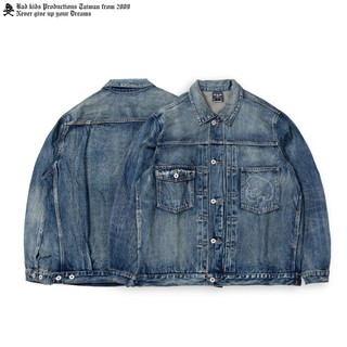 BAD KIDS 惡童 23A/W Selvedge denim jacket (14OZ重水洗破壞赤耳牛仔外套)