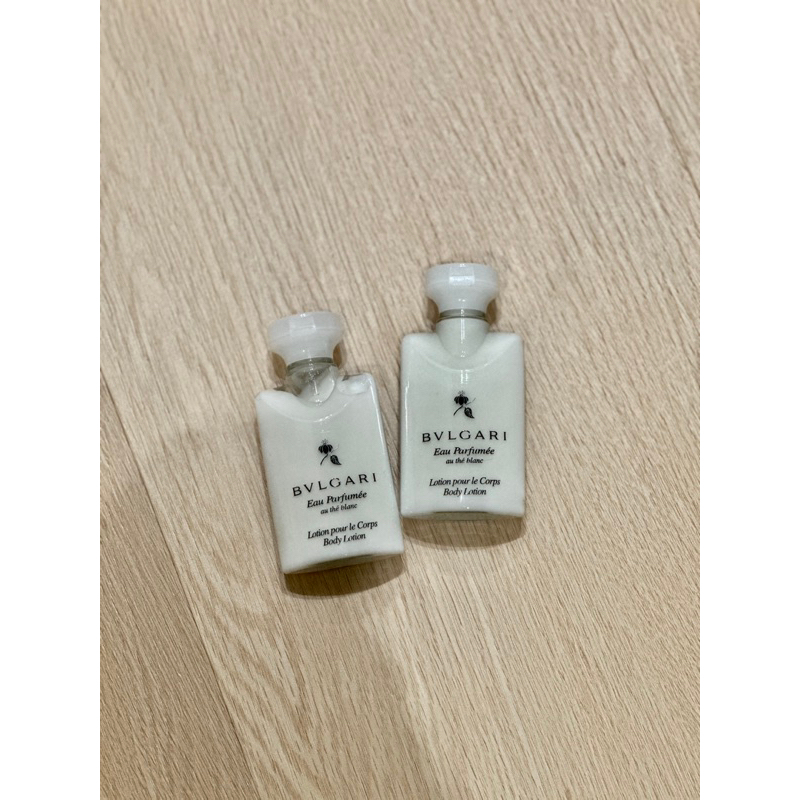 全新現貨 義大利 BVLGARI 寶格麗 Eau Parfumee 白茶系列 身體乳 潤膚乳 乳液 小樣 旅行組 攜帶瓶