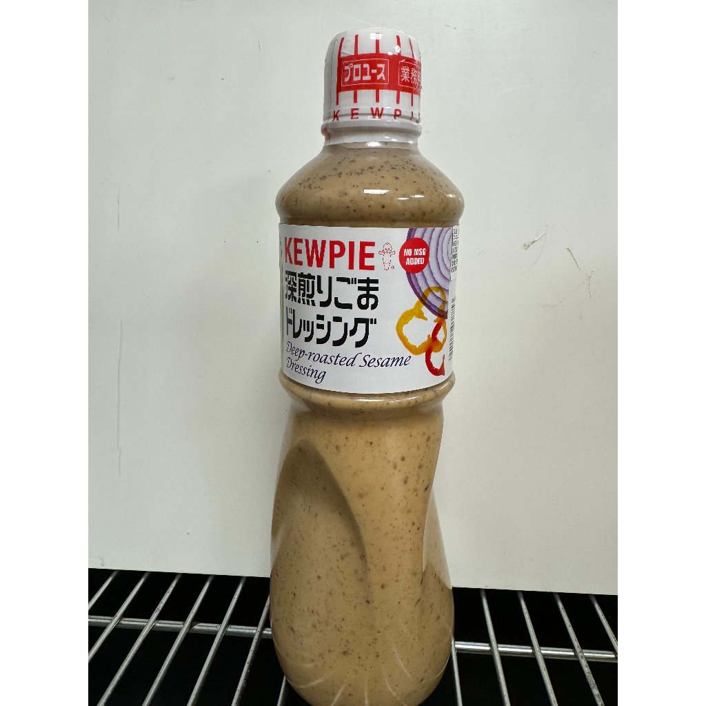 [少量現貨便宜賣] 日本 KEWPIE 深煎胡麻醬 1000ml 胡麻醬 非培煎胡麻醬