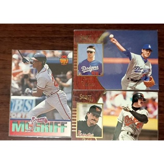 MLB 1996 Select Baseball Card Rafael Palmeiro,1+2