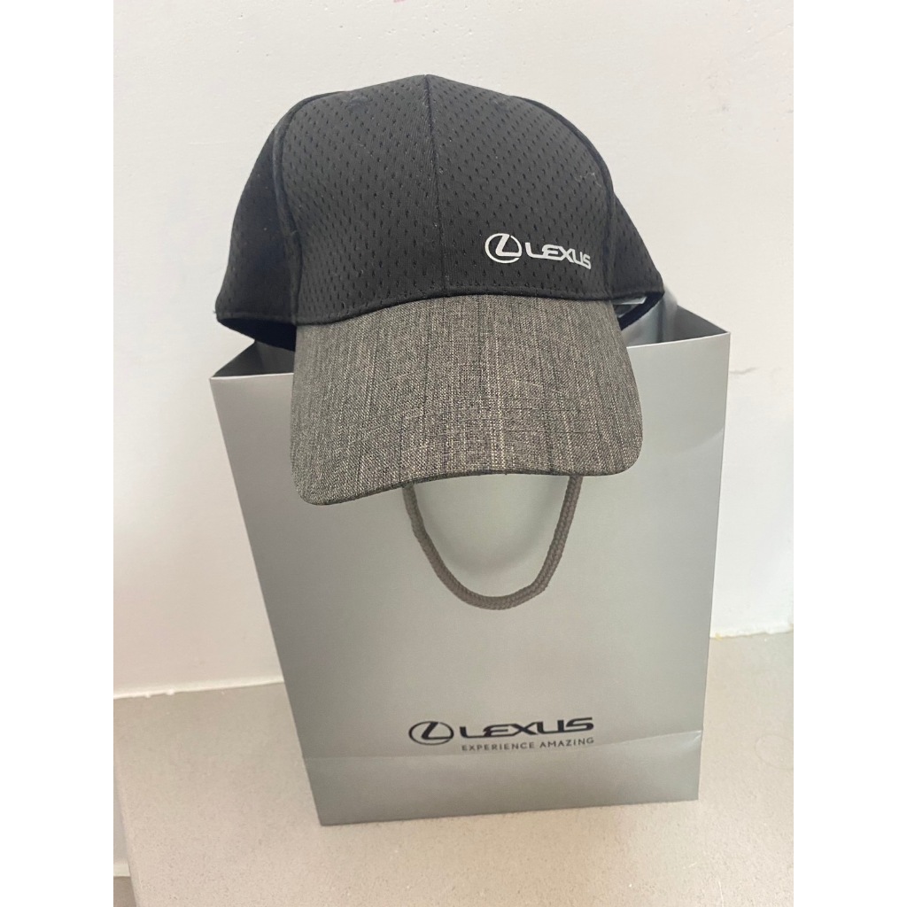 全新LEXUS原廠透氣網帽(全新有吊牌)  棒球帽 遮陽帽 鴨舌帽  百搭休閒帽子