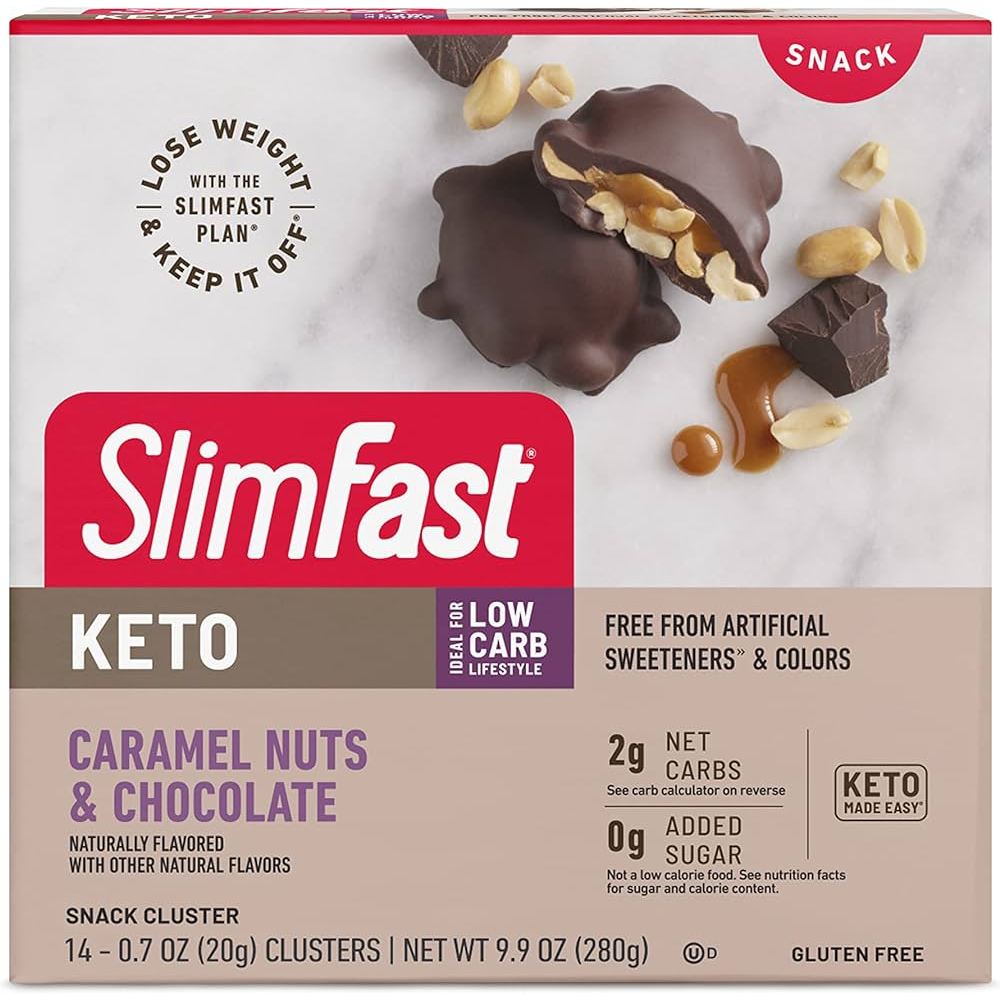 【現貨】【即期特價！】極低碳 SlimFast 點心系列 低碳 無糖 含MCT油 單個售