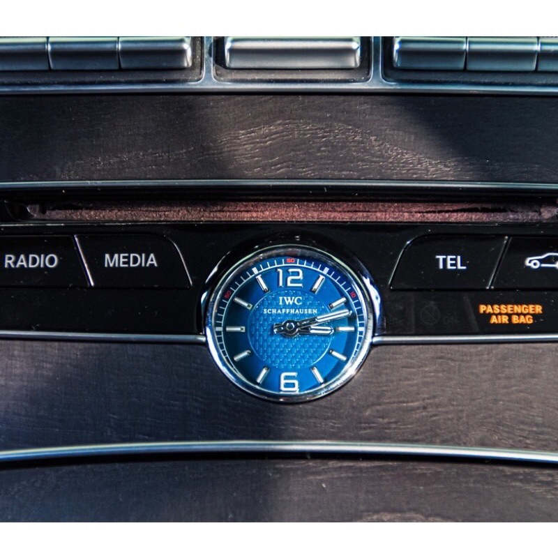 （B&amp;M精品）Benz原廠W205 S205 X253 W213 E300 GLC CLS  G卡賓士IWC中控電子時鐘