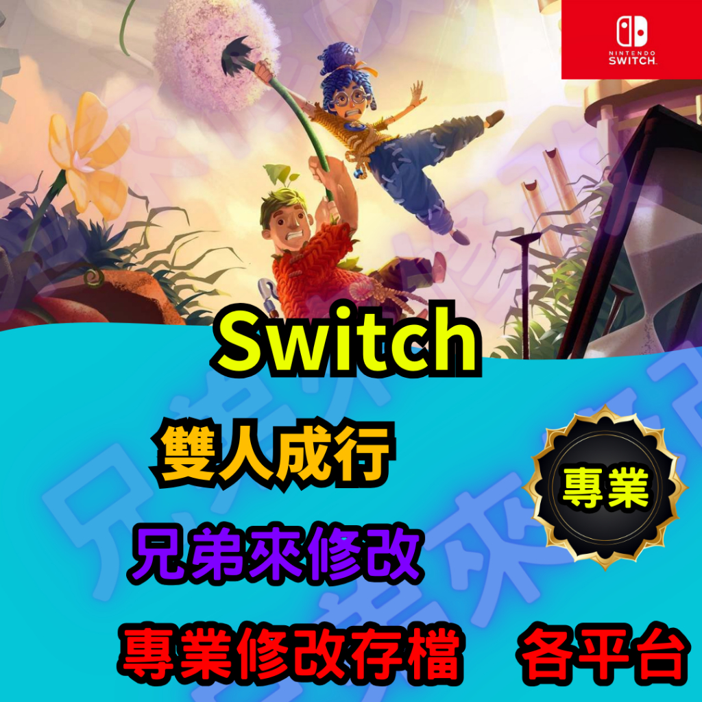 🌈兄弟來修改🌈NS Switch 雙人成行  存檔替換 外掛 金手指 金錢 MAX