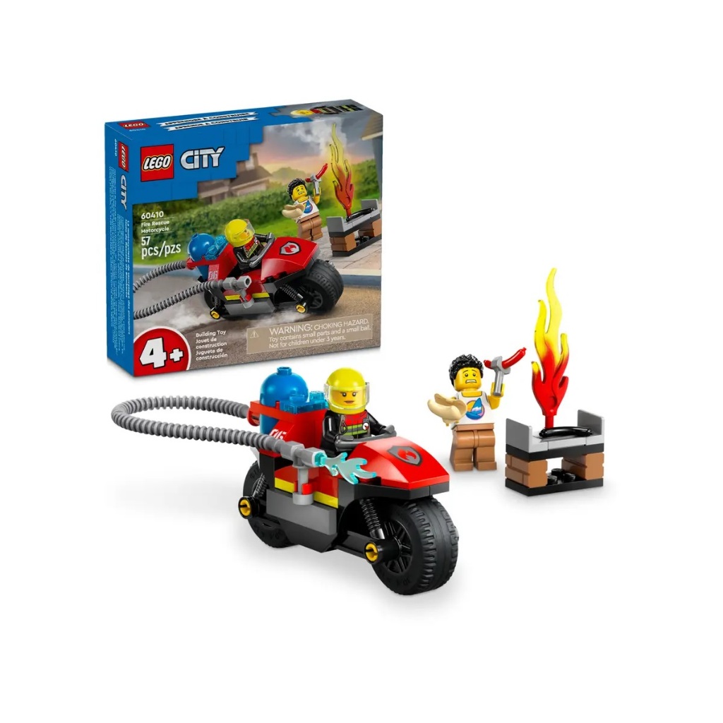 LEGO 60410 消防救援摩托車 Fire Rescue Motorcycle 城市 &lt;樂高林老師&gt;