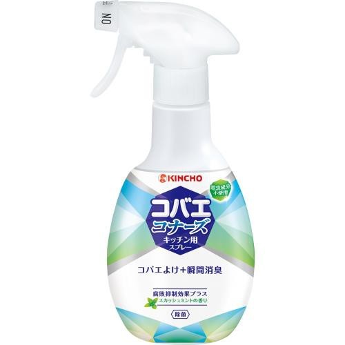 日本KINCHO 垃圾桶/廚房廚餘 消臭噴霧250ML