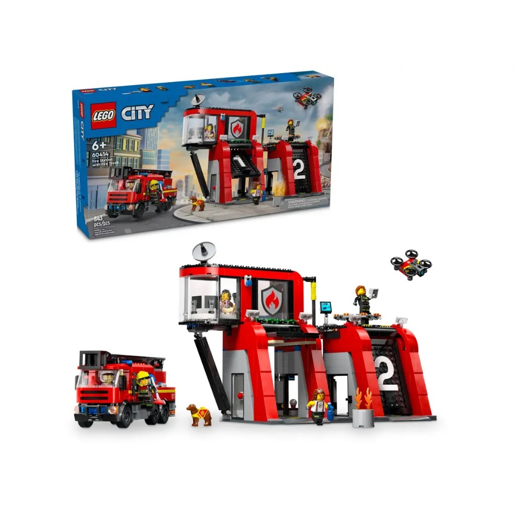 LEGO 60414 消防局和消防車 城市 &lt;樂高林老師&gt;