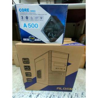 【超值套餐】AL06M M-ATX 電腦機殼 + A500W POWER 電源供應器