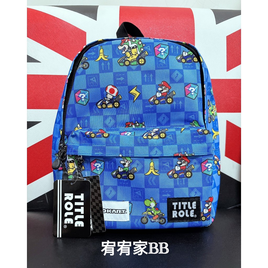 ✨日本現貨✨超級瑪利歐兄弟 &amp; 星之卡比 高質感 後背包 書包 防潑水