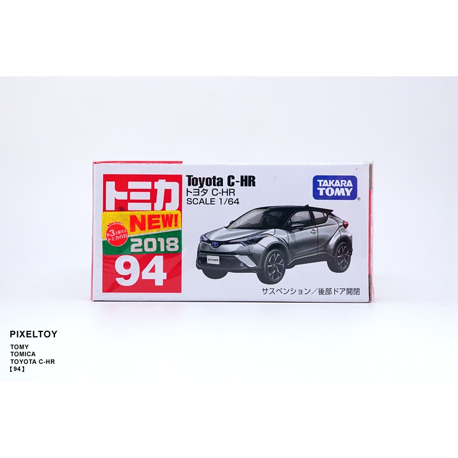 【TOMY】TOMICA TOYOTA C-HR【94 新車貼】