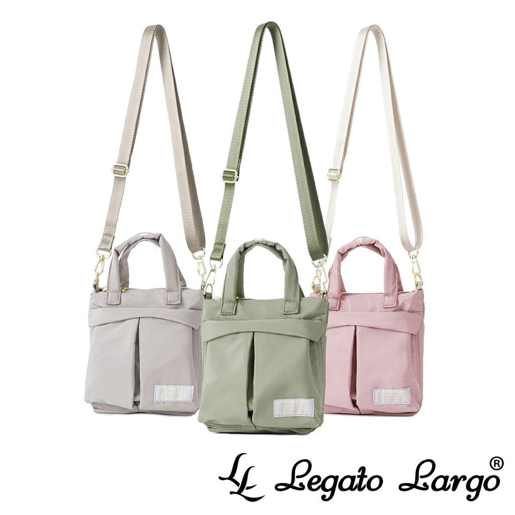 Legato Largo Lieto 2WAY柔色率性 手提斜背兩用頭盔包 Mini size (LT-X0114)AW