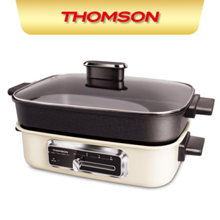 【THOMSON】多功能健康蒸烤盤 TM-SAS06G 烤盤 深鍋 電烤盤配件 章魚燒 煎牛排