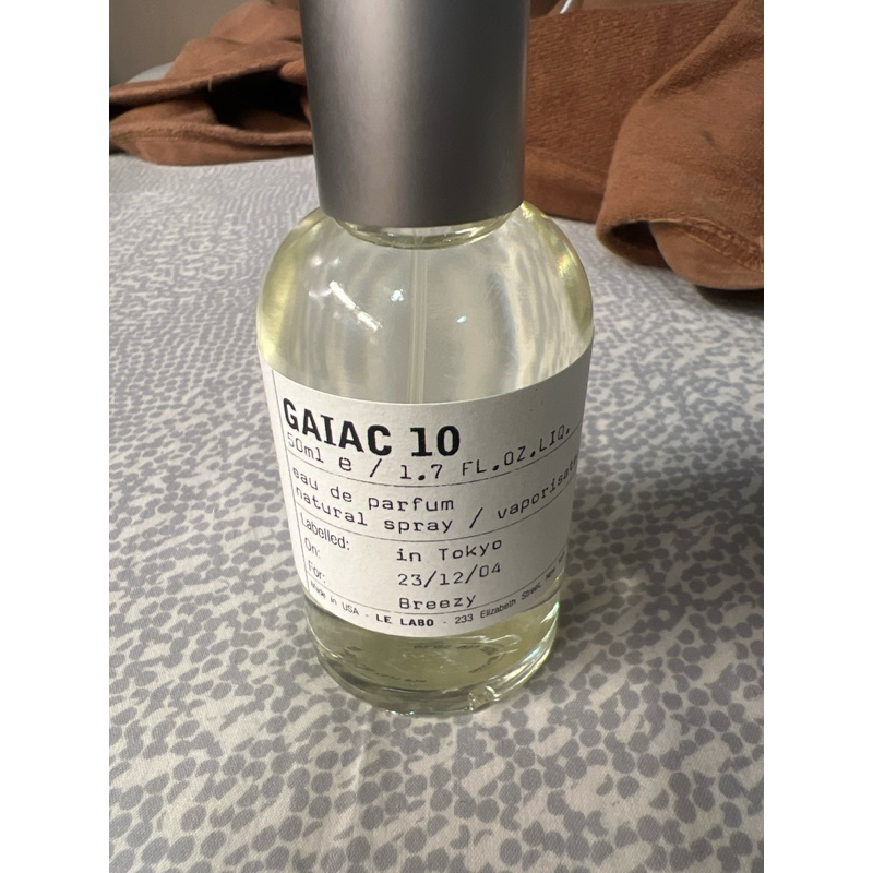 Le Labo Gaiac 10 東京10 城市限定 50ML