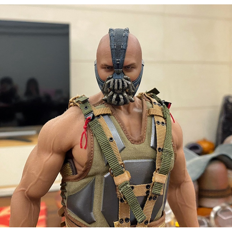 hot toys 班恩 bane 湯姆哈迪 ht阿諾包膠素體 daftoys布衣 1/6 12吋 諾蘭蝙蝠俠 黑暗騎士