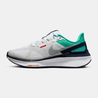 NIKE AIR ZOOM STRUCTURE 25 女慢跑鞋 白綠藍-DJ7884102