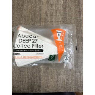 佳鴻咖啡「‼️現貨.現貨‼️」CAFEC Abaca+ DEEP 27專用濾紙 1杯份