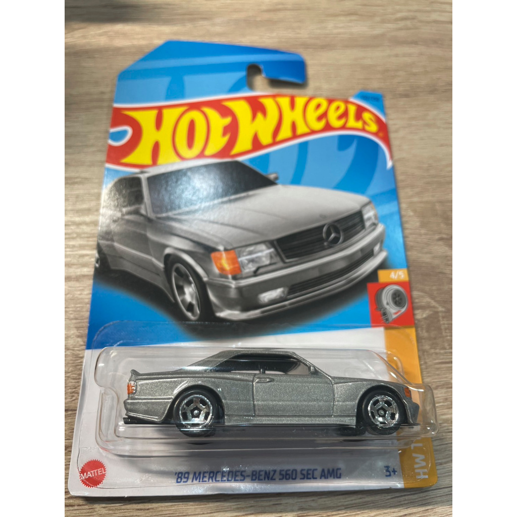 風火輪 Hot Wheels 23M 23N 賓士 89 MERCEDES BENZ 560 SEC AMG 雙門