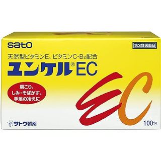 日本直送 Sato 佐藤 天然型 EC 100包 天然型維他命B2 維他命C 維他命E 日本製