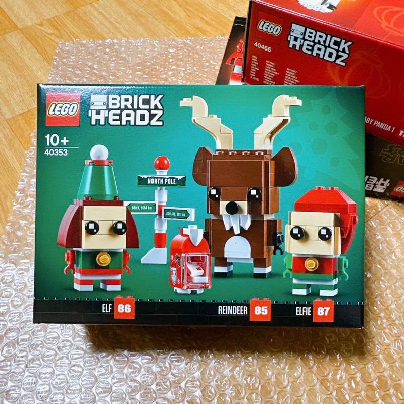 LEGO 40353 BrickHeadz 聖誕系列🎄聖誕麋鹿盒組